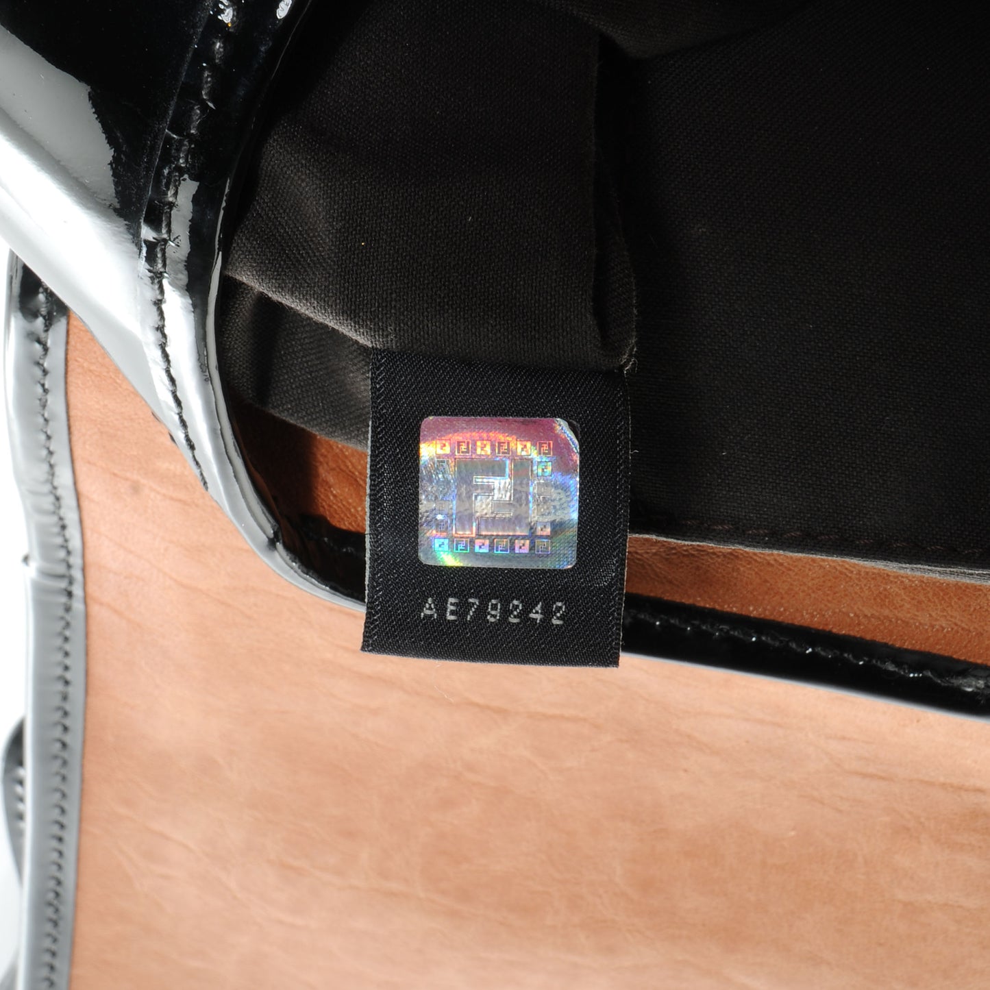 Nappa Patent B Bag Osso Black