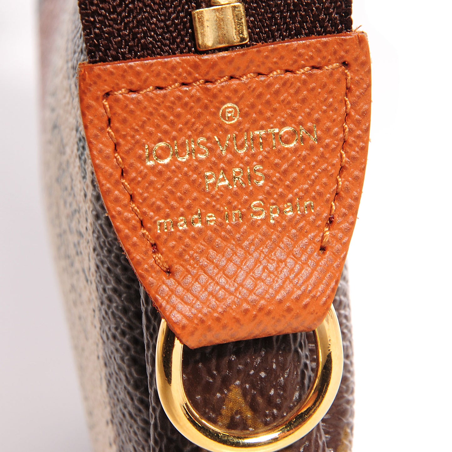 Monogram Stamp Mini Pochette Accessories