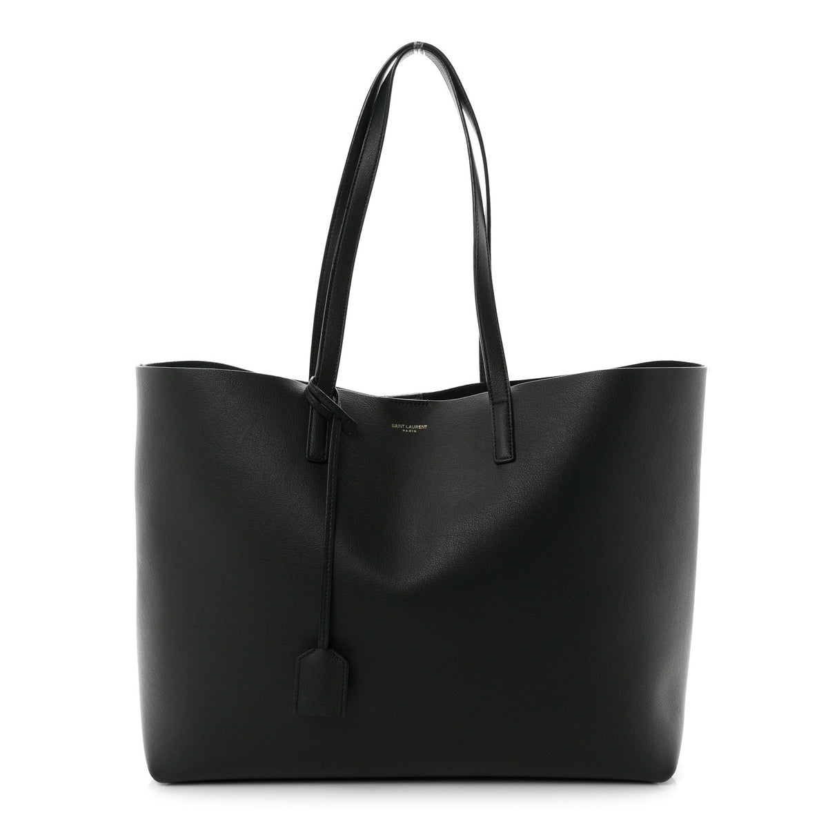 Calfskin Large Shopping Tote Dark Green