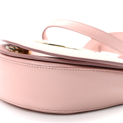 Salvatore Ferragamo Calfskin Vela Crossbody Flap Bag Antique Rose 9 of 9