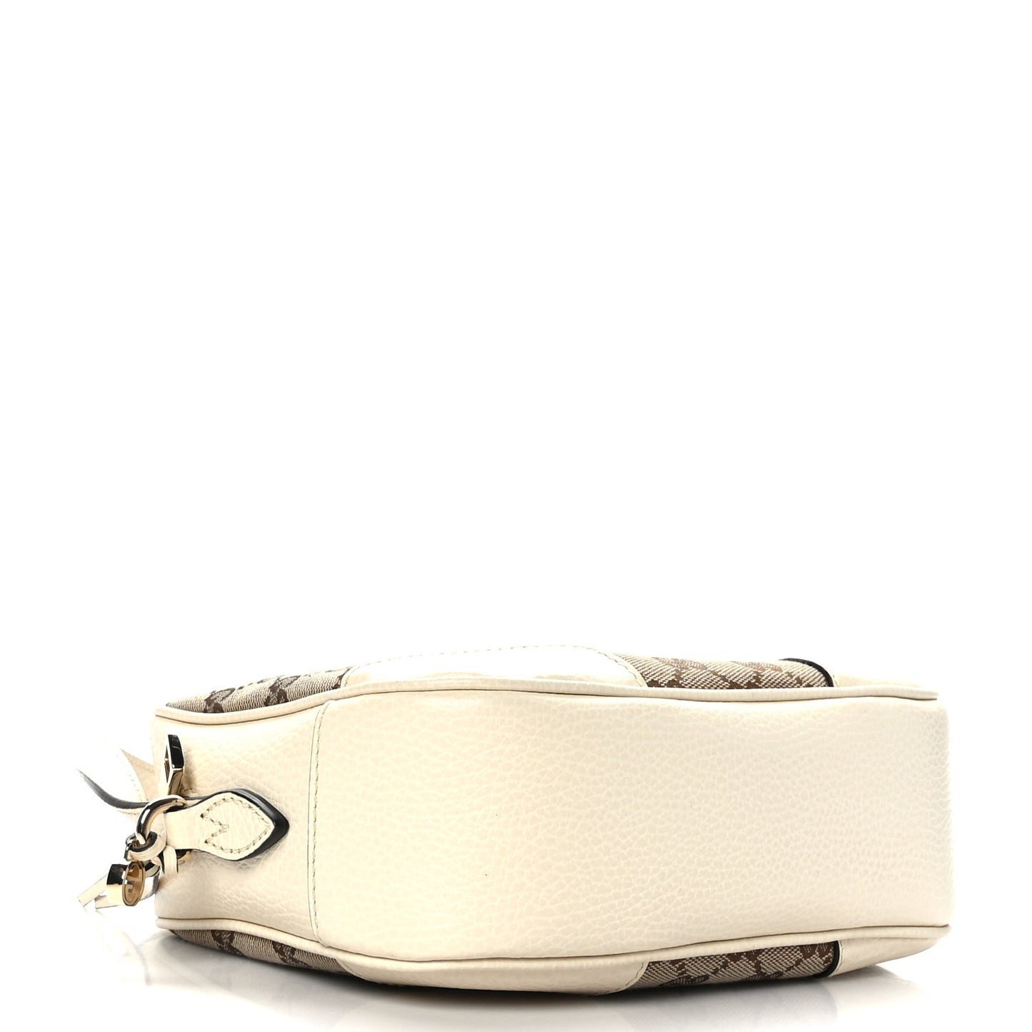 Monogram Dollar Calfskin Mini Bree Messenger Bag Beige Ebony Avoire