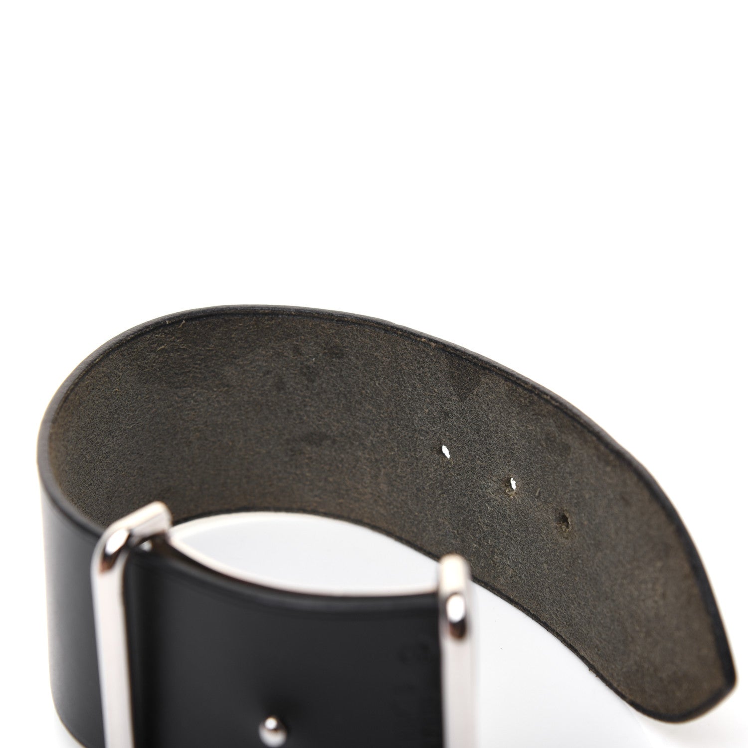 Hermes Chamonix Cuff Bracelet PM Black 9 of 13