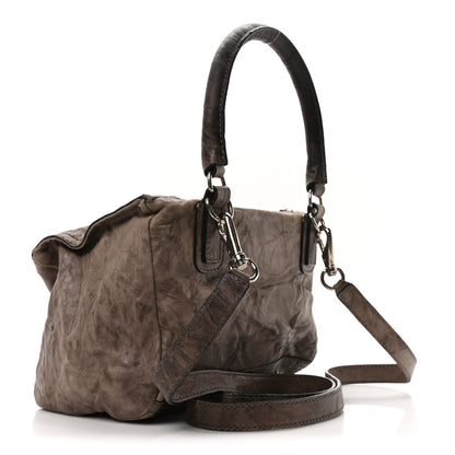 Givenchy Tumbled Sheepskin Small Pandora Charcoal 3 of 10