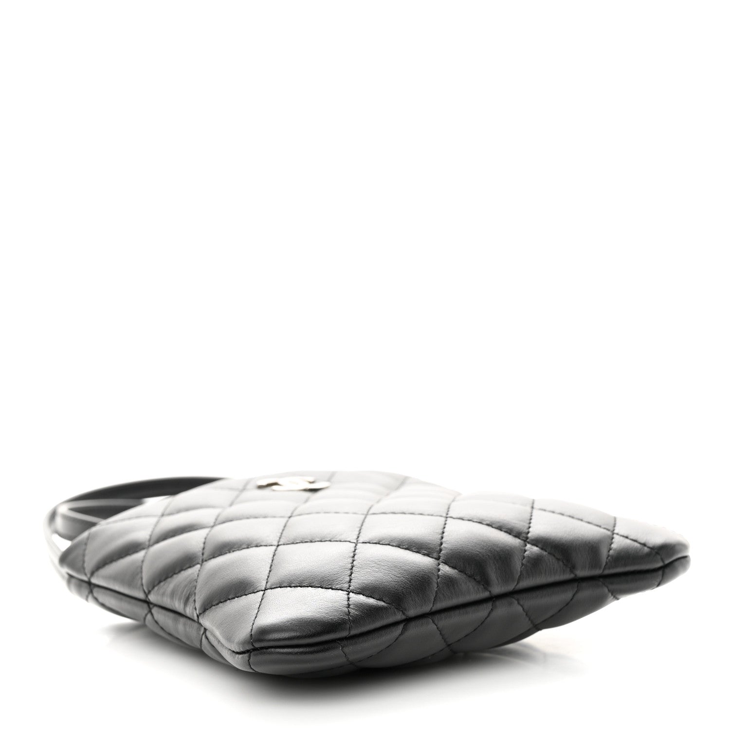 Chanel Lambskin Quilted Crossbody Bag Black 4 of 11