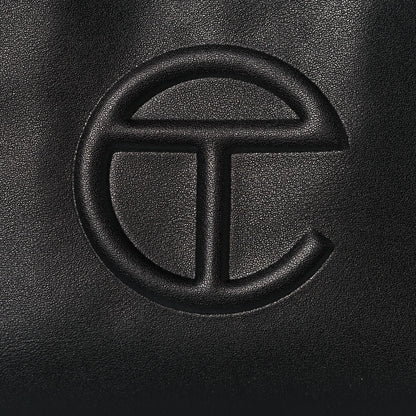 Telfar Vegan Leather Small Shopping Bag Black 13 of 13