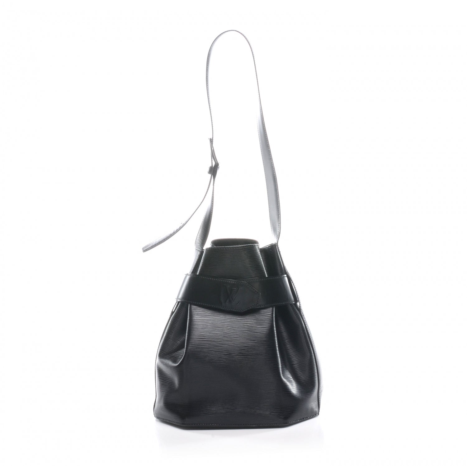 Louis Vuitton Epi Sac D'Epaule Shoulder Black 1 of 8