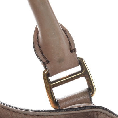 Burberry Calfskin House Check Medium Brecon Tote Dark Stone 12 of 13
