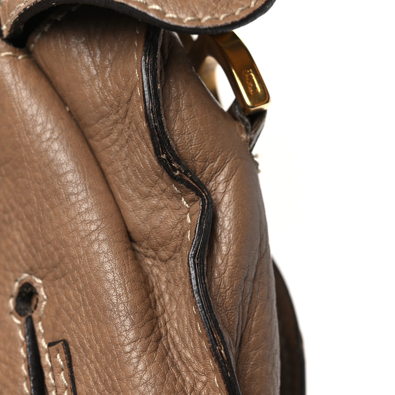 Chloe Calfskin Large Marcie Hobo Nut 11 of 16