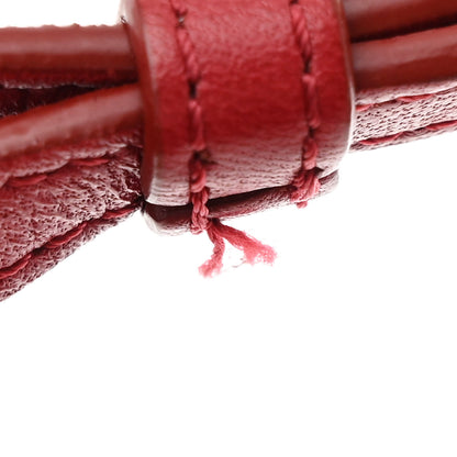 Chanel Lambskin Quilted CC Unchained Crossbody Red 12 of 12