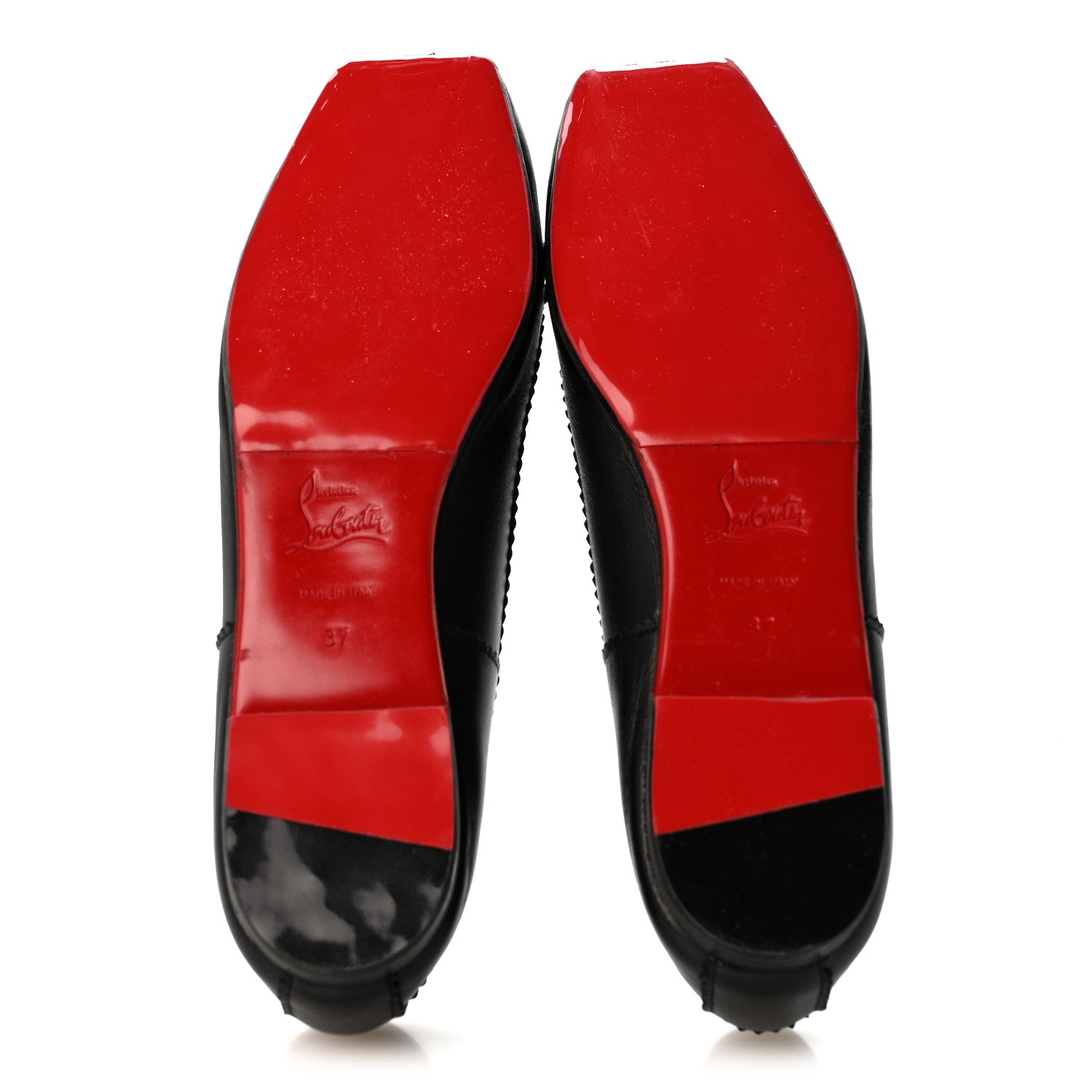 Christian Louboutin Nappa Mamadrague Flats 37 Black 6 of 9