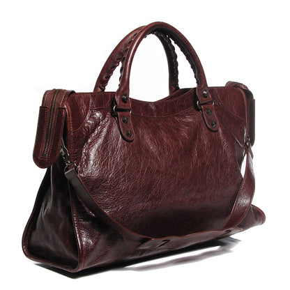 Balenciaga Agneau Classic Hardware City Cigare Fonce 3 of 15