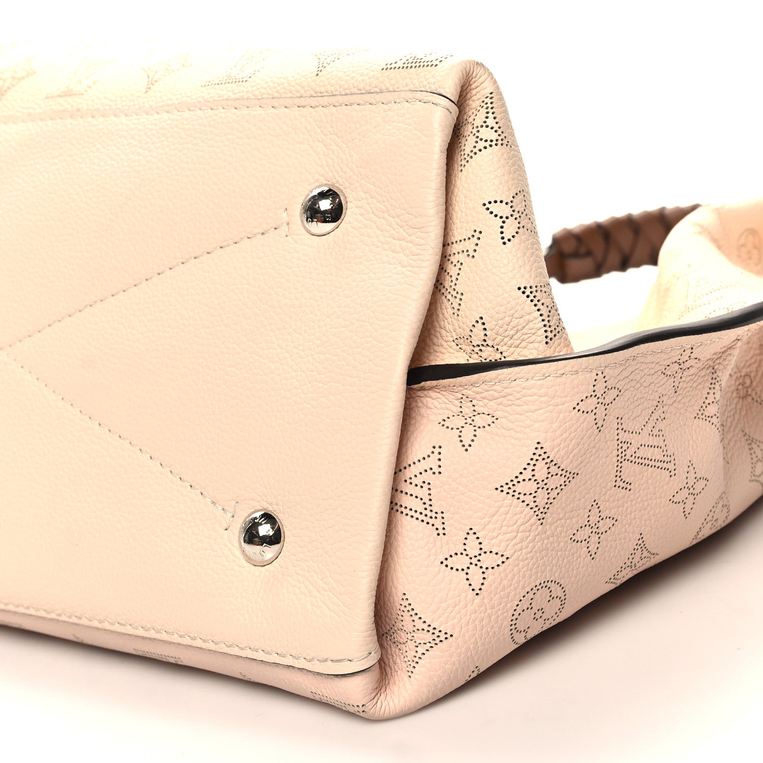 Louis Vuitton Mahina Carmel Hobo Creme 9 of 10