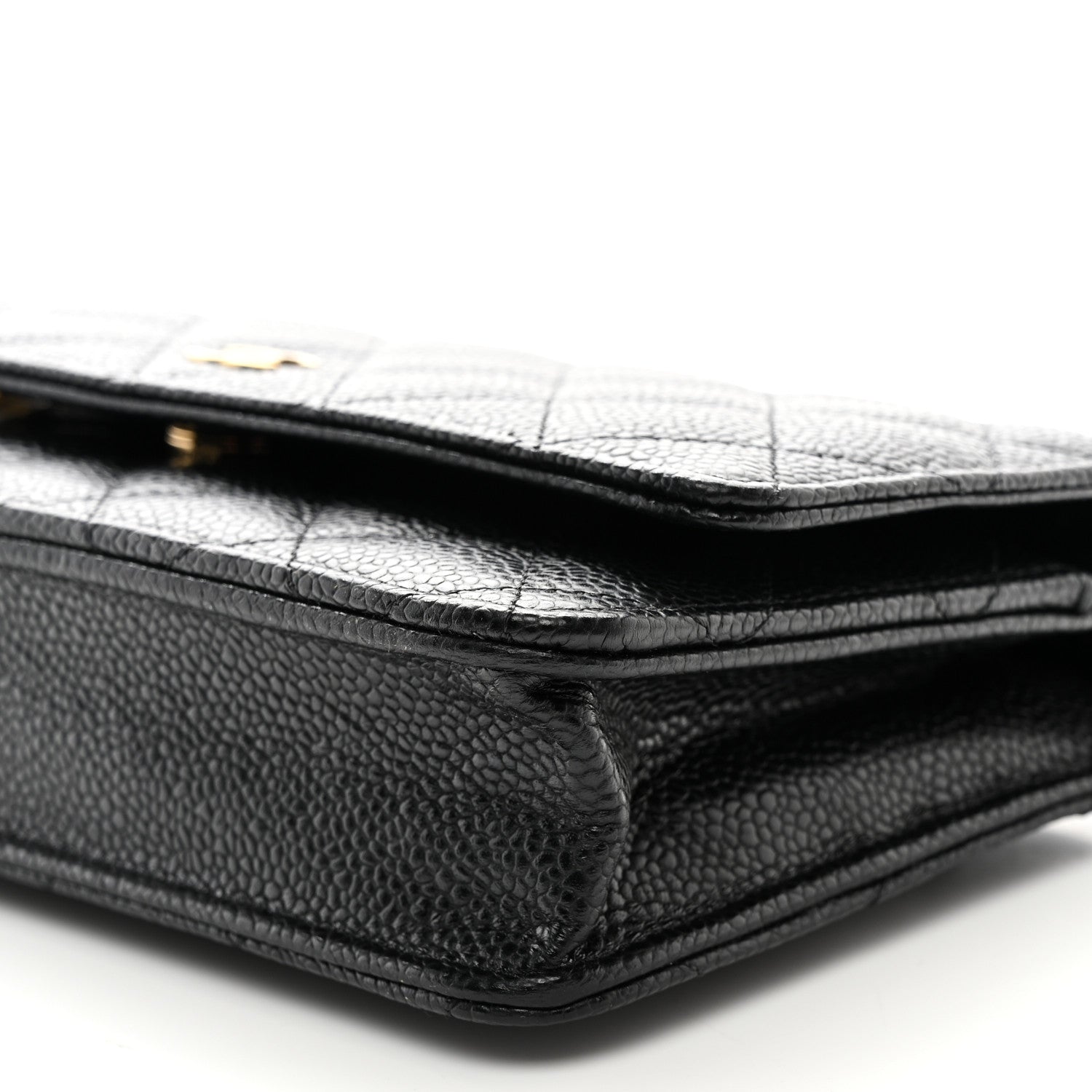 Chanel Caviar Quilted Wallet on Chain WOC Black 11 of 11