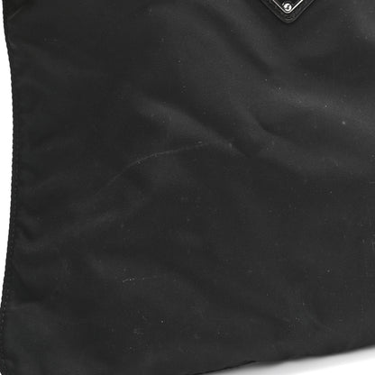 Prada Nylon Vela Small Flat Messenger Bag Black 13 of 13
