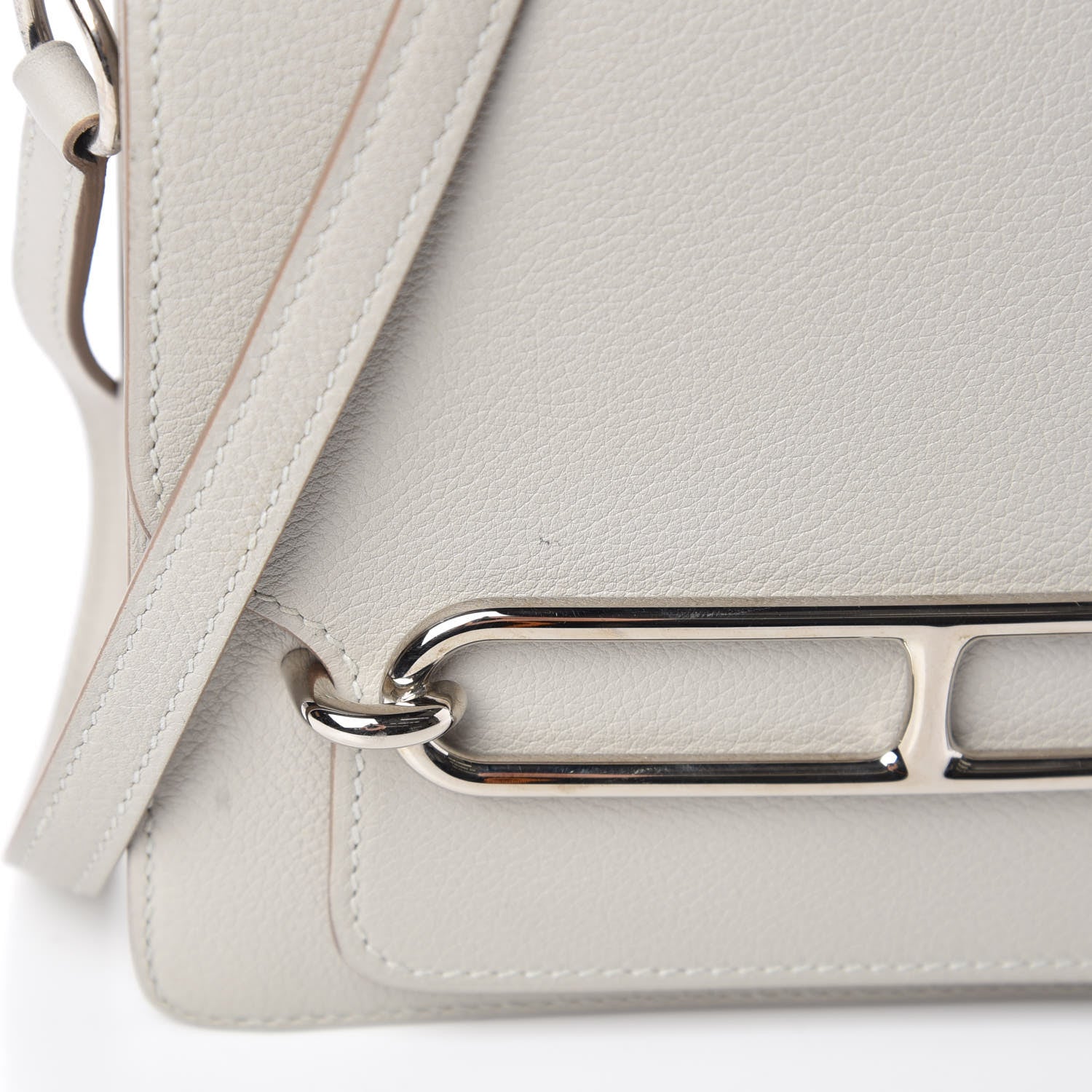Hermes Evercolor Mini Sac Roulis Gris Perle 10 of 10