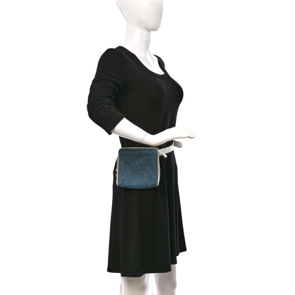 Chanel Denim Belt Bag Blue 2 of 19