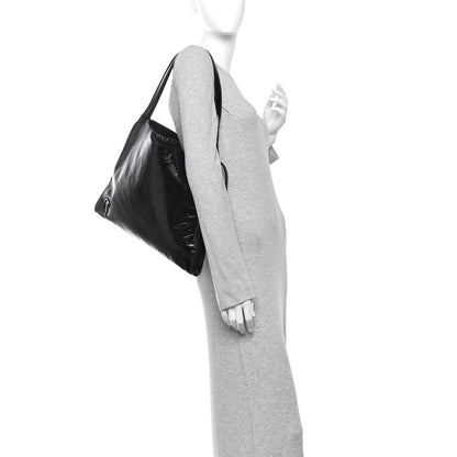 Christian Louboutin Patent Vogue Le 54 Tote Black 2 of 11