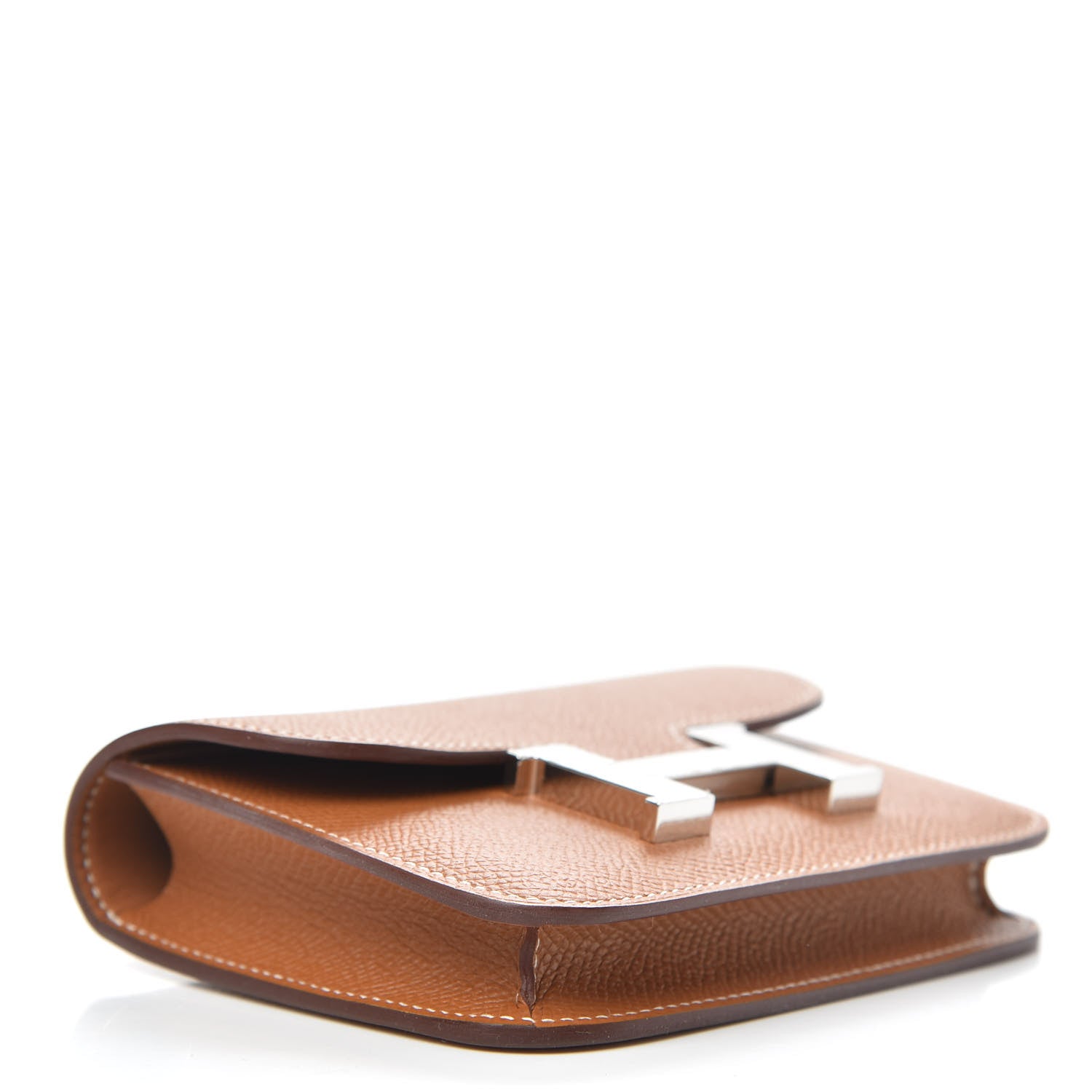 Hermes Epsom Constance Slim Wallet Gold 5 of 8