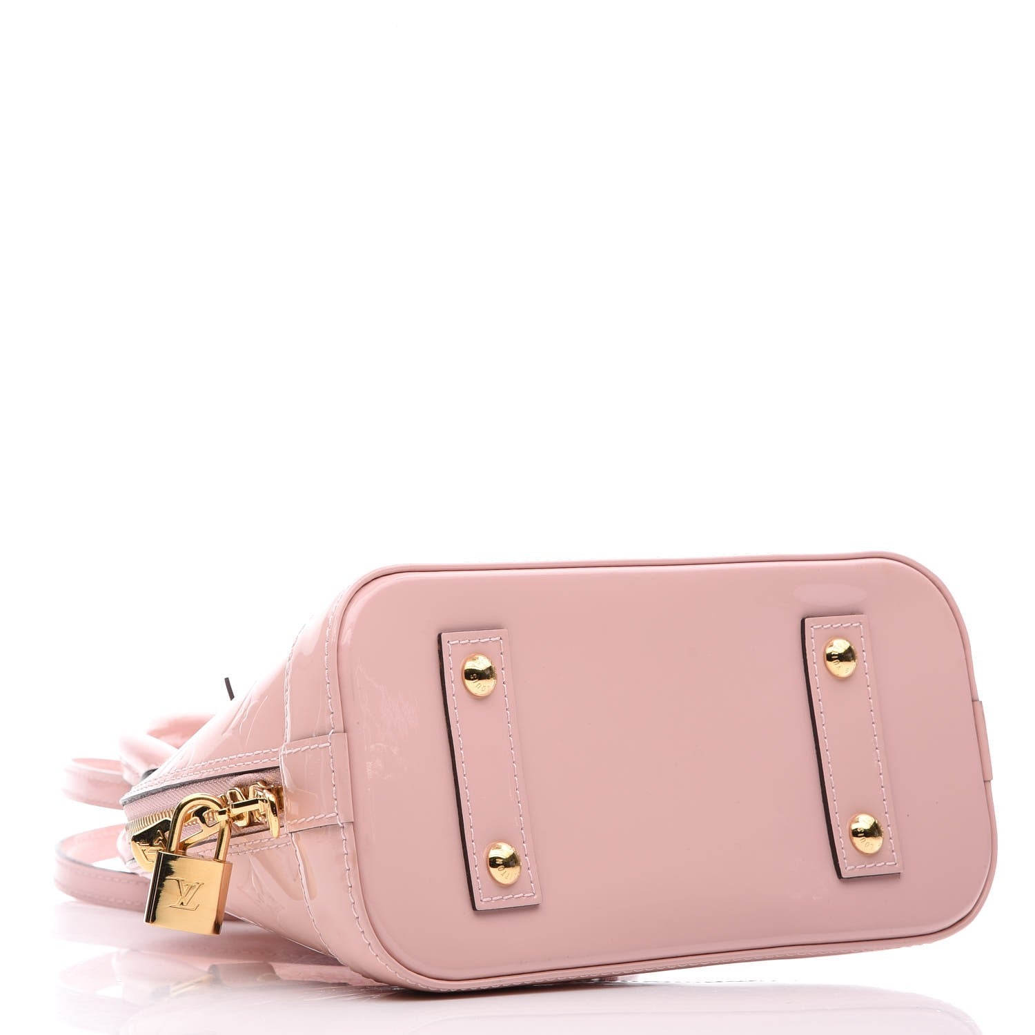 Louis Vuitton Vernis Alma BB Rose Ballerine 5 of 10