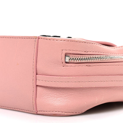 Chanel Lambskin Quilted Mini CC Box Camera Bag Pink 10 of 12