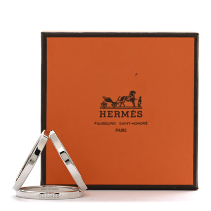 Hermes Palladium Trio Scarf Ring 5 of 5