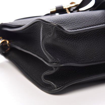 Chloe Grained Calfskin Medium Aby Day Shoulder Bag Black 5 of 11