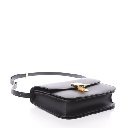 Celine Box Calfskin Medium Classic Box Flap Bag Black 4 of 10