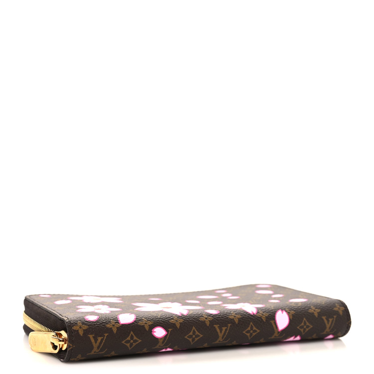 Louis Vuitton LV X TM Monogram Cherry Blossom Zippy Wallet Sakura