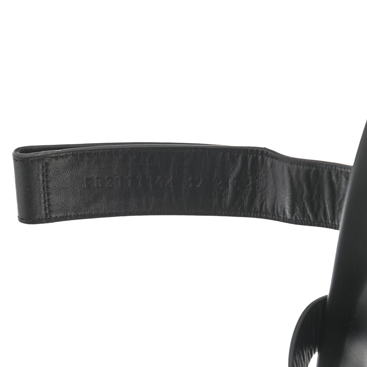 Calfskin Womens Chypre Sandals 39 Black