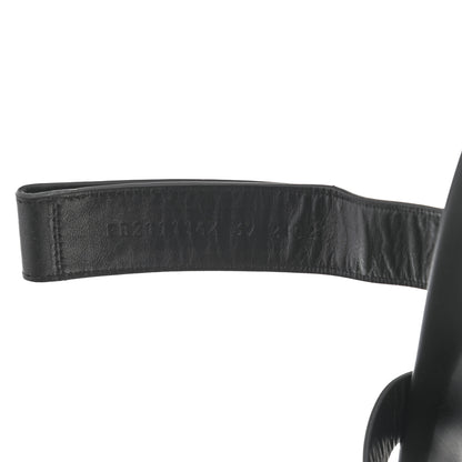 Hermes Calfskin Womens Chypre Sandals 39 Black 8 of 15