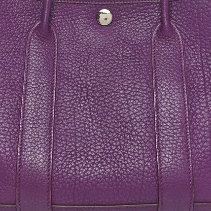 Hermes Negonda Garden Party Tote 30 TPM Cassis 7 of 9