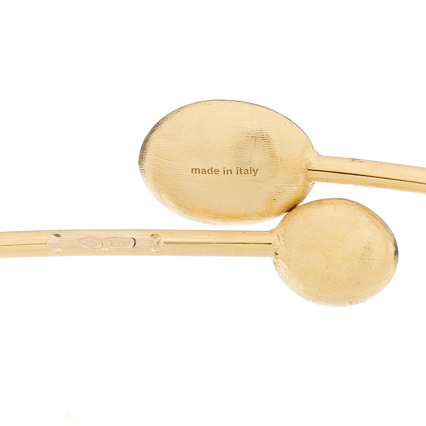 18K Yellow Gold Diamond Siviglia Bypass Cuff Bracelet