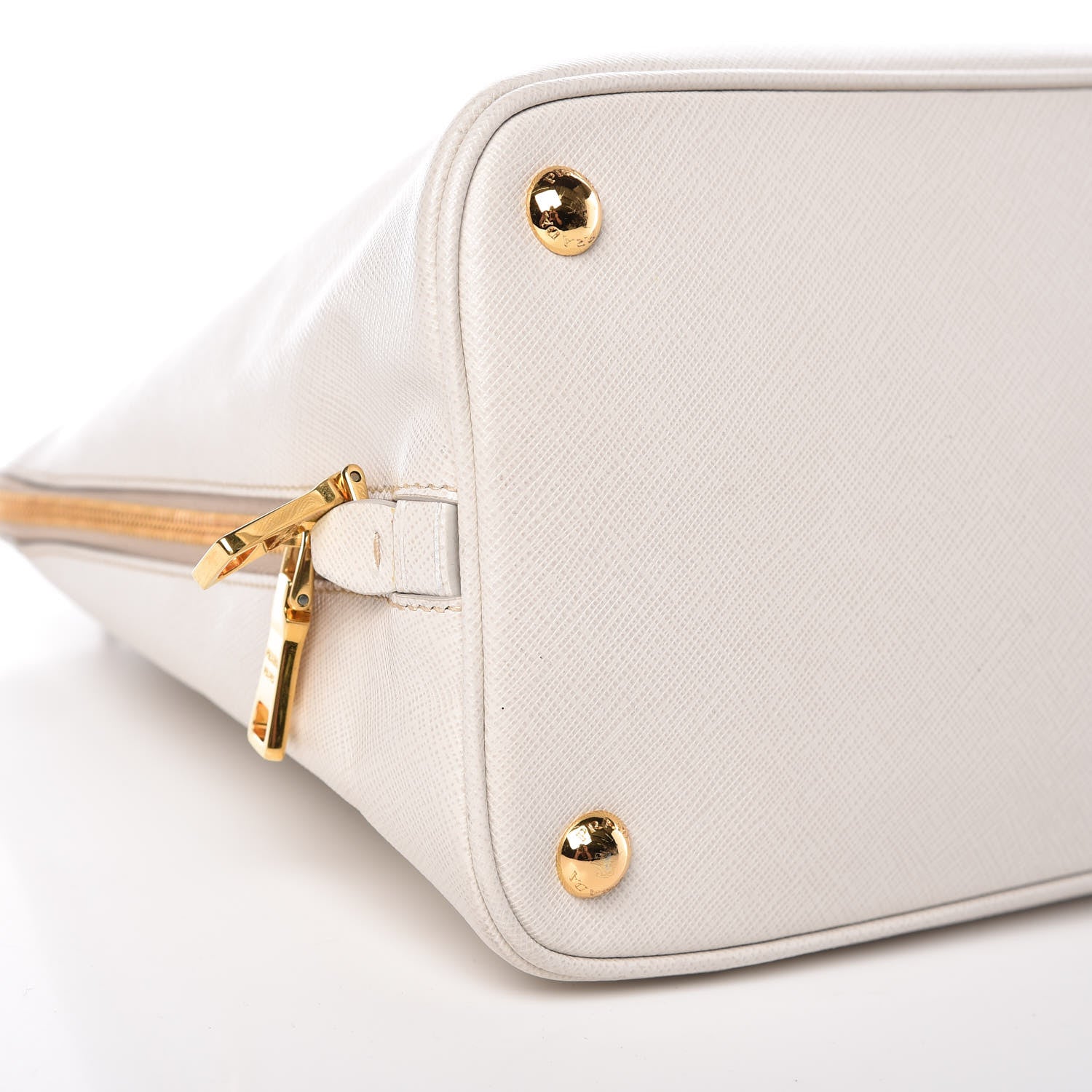 Prada Saffiano Lux Large Promenade Tote Talco 5 of 15
