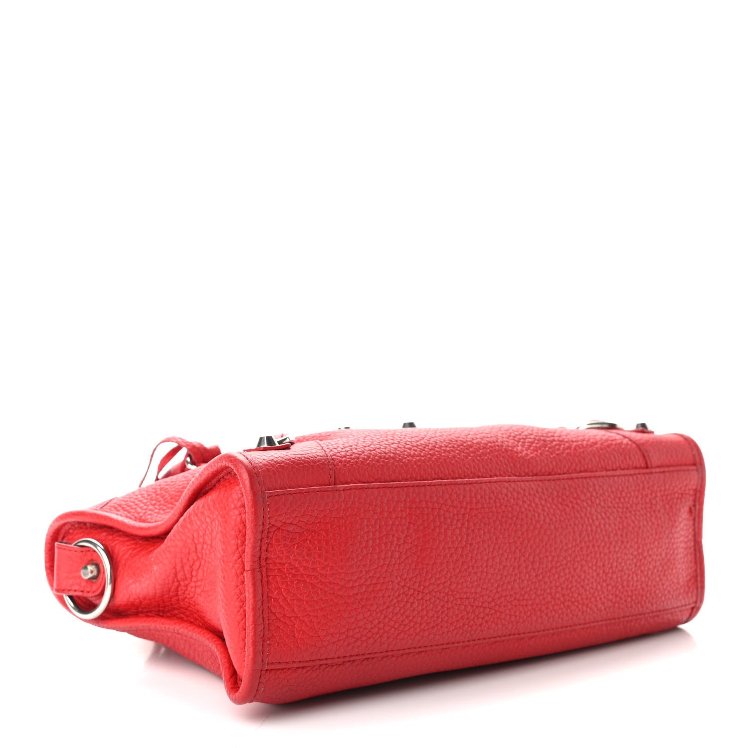 Balenciaga Vibrato Calfskin Classic Silver Hardware S City Rouge Cerise 4 of 11