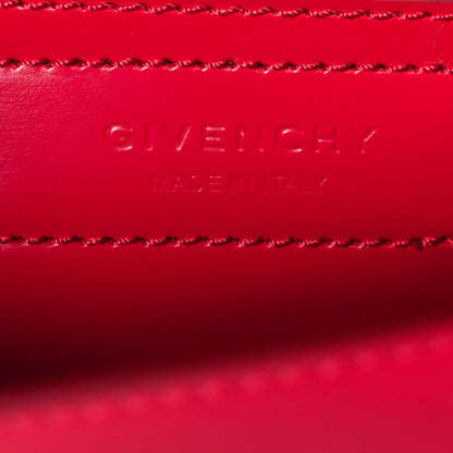 Givenchy Calfskin Infinity Flap Bag Red 6 of 9