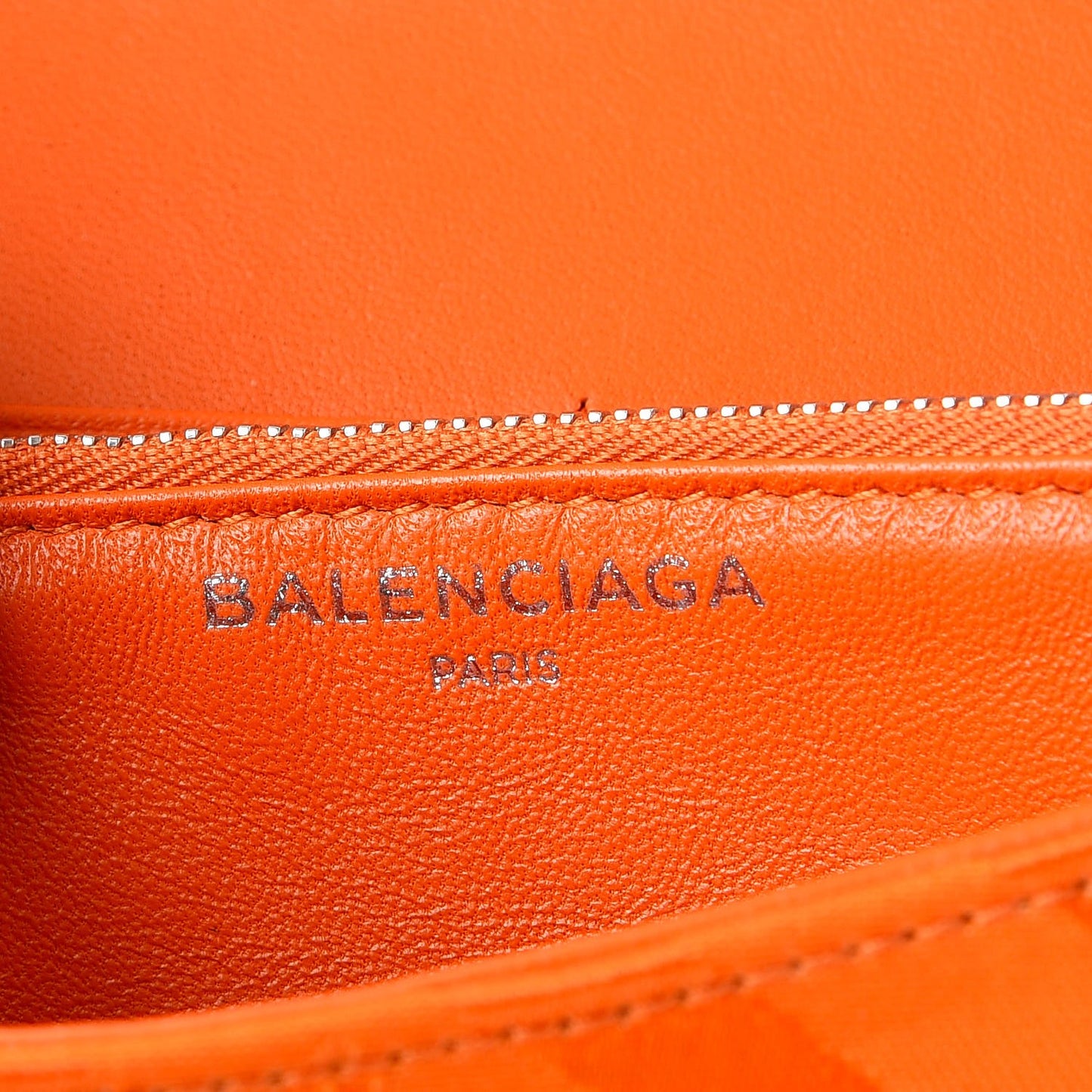 Nylon Jacquard Diagonal Logo S BB Round Shoulder Bag Orange Sanguine