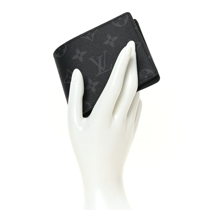 Louis Vuitton Monogram Eclipse Slender Wallet 2 of 6