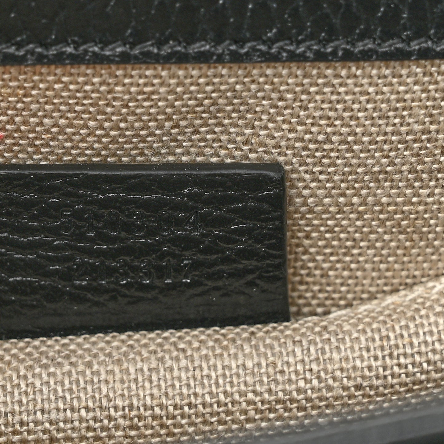 Dollar Calfskin Small Interlocking G Shoulder Bag Black