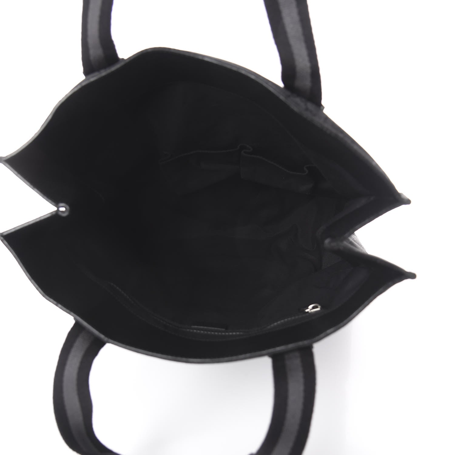 Gucci Nylon Monogram Vertical Tote Black 4 of 8