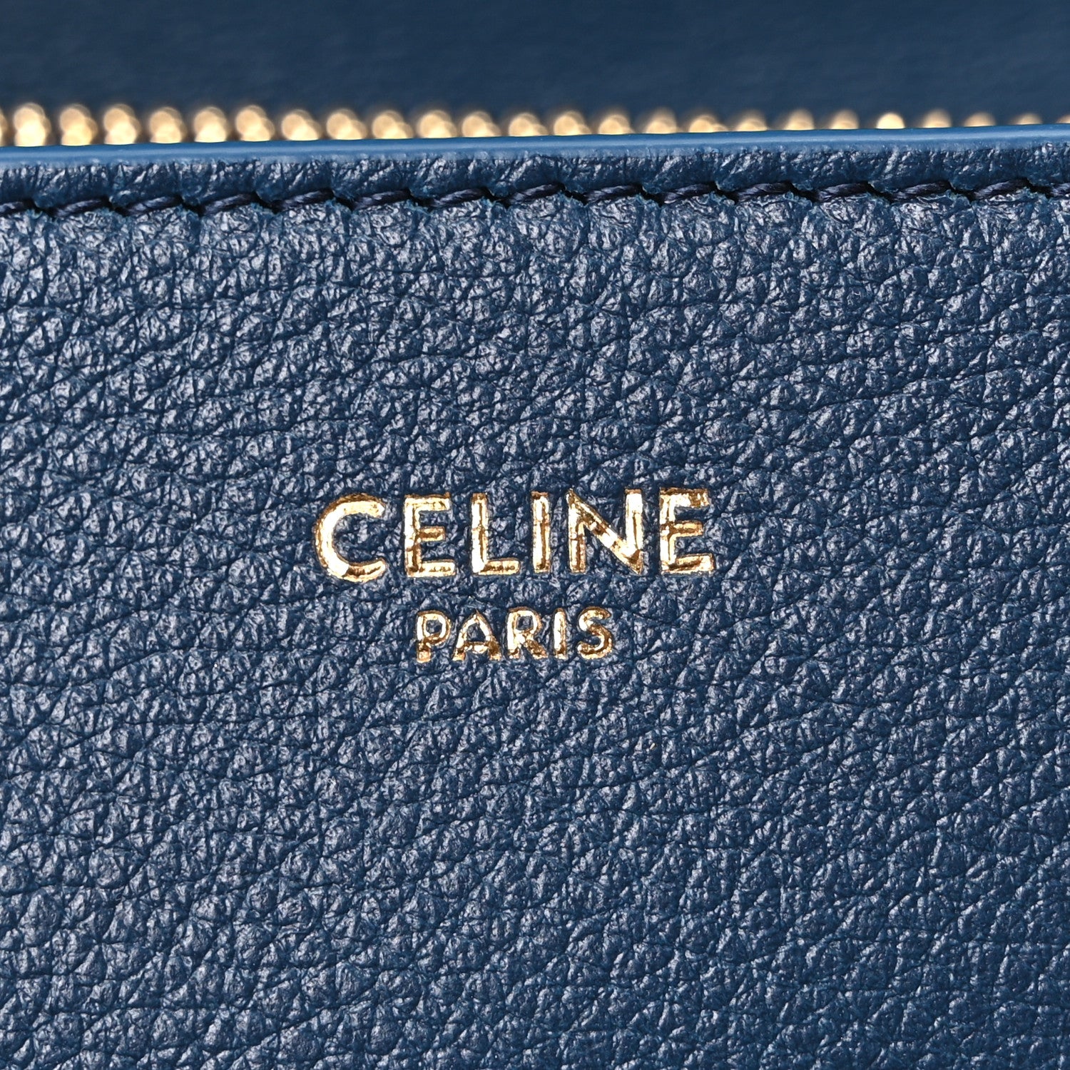 Celine Supple Grained Calfskin Teen Nino Teal Blue 6 of 10