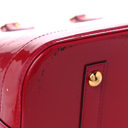 Louis Vuitton Vernis Alma GM Rose Indien 9 of 23