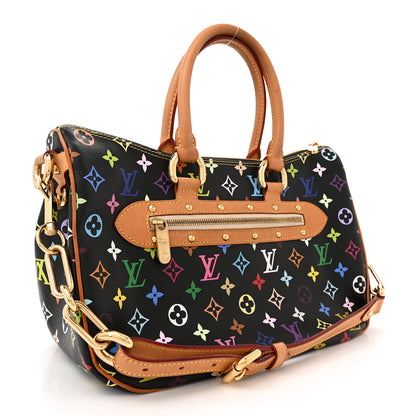 Louis Vuitton Monogram Multicolor Rita Black 3 of 13