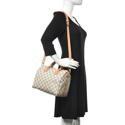 Louis Vuitton Damier Azur Speedy Bandouliere 25 2 of 17