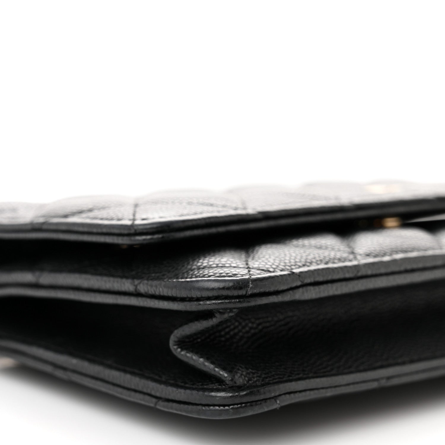 Chanel Caviar Quilted Wallet on Chain WOC Black 10 of 15