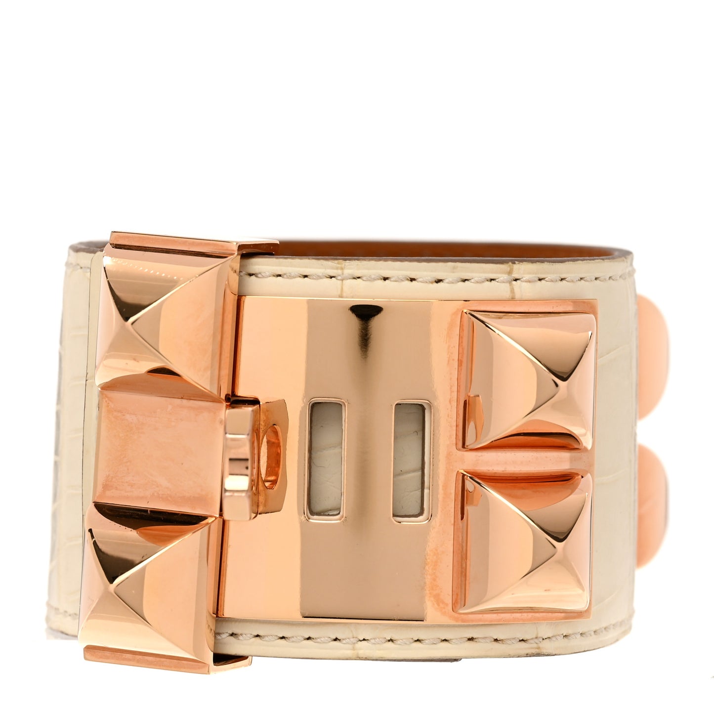 Shiny Alligator Collier De Chien CDC Bracelet T3 Nata