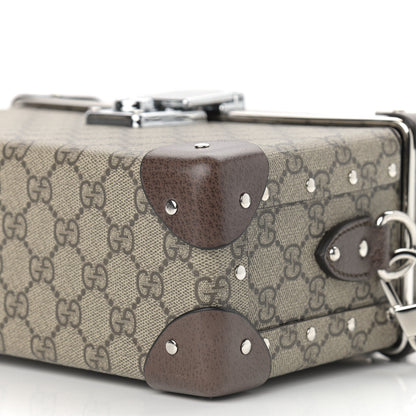 Gucci GG Supreme Monogram Globe-Trotter Beauty Case Brown 9 of 9