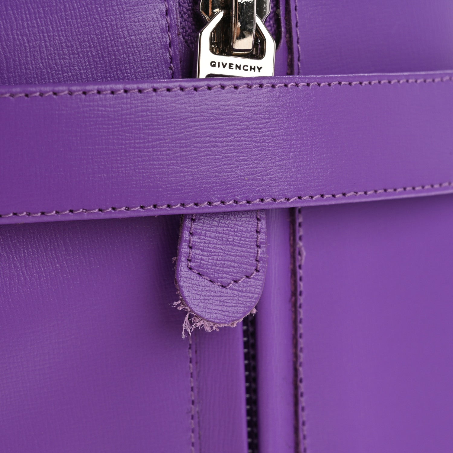 Givenchy Calfskin Shark Lock Ankle Boots 39 Ultraviolet 8 of 10