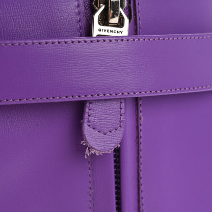 Givenchy Calfskin Shark Lock Ankle Boots 39 Ultraviolet 8 of 10