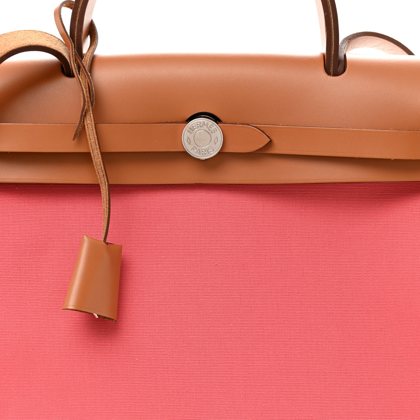 Vache Hunter Toile Herbag Zip 31 PM Rose Azalee Natural