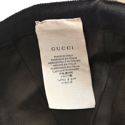 Gucci Monogram Web Baseball Hat XXL Beige Cocoa Beige Cocoa 9 of 10